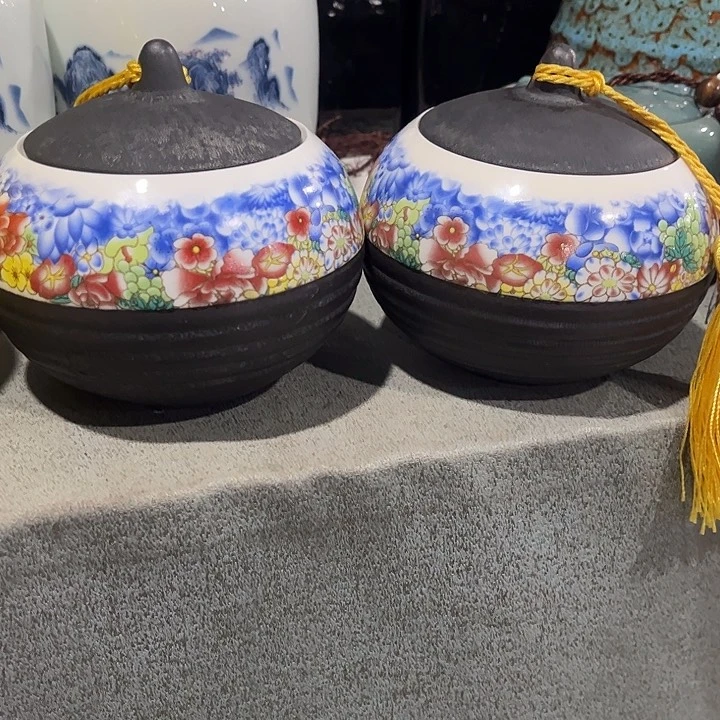 罐润鹏陶瓷精选高端陶瓷茶叶罐