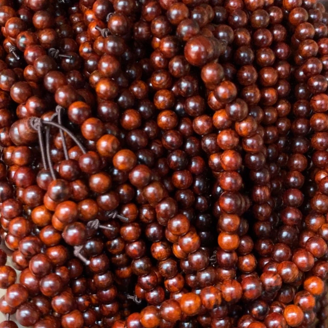 小叶紫檀手串/手链多样性发其一小叶紫檀0.6满瘤疤