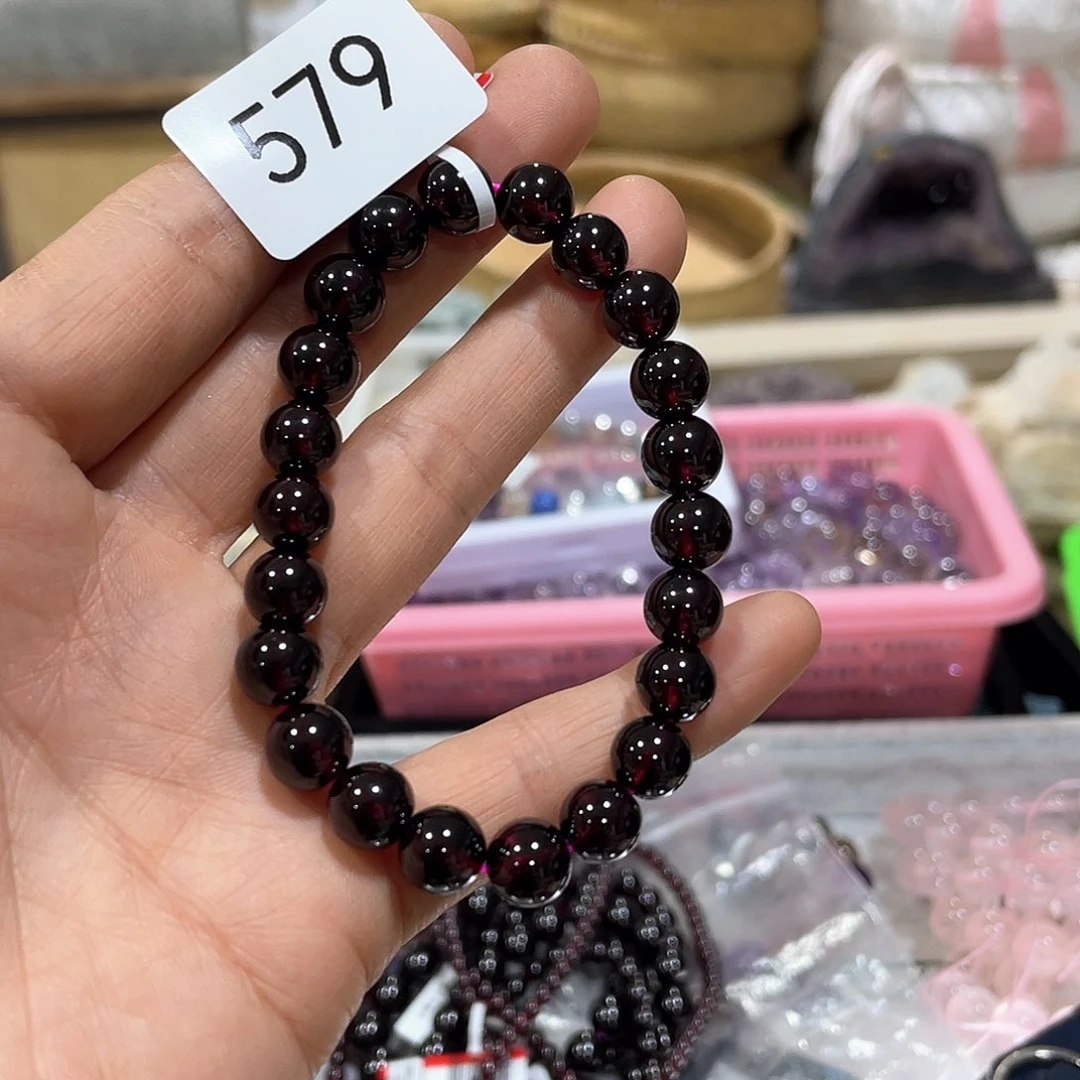 水晶手串8.5m m未镶嵌欣*妈s s 599