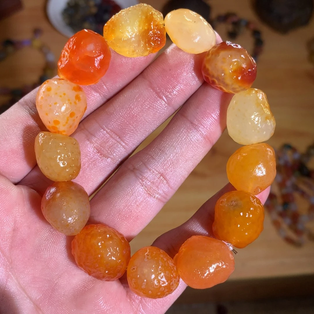 玛瑙/玉髓未镶嵌手链