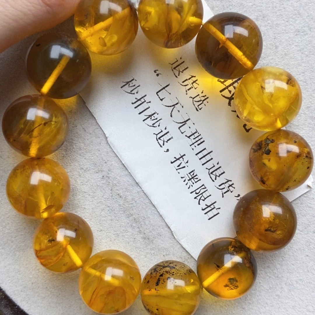 琥珀未镶嵌珠宝奇石