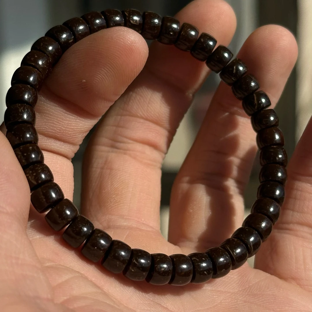 椰蒂珠串原生态干磨椰蒂