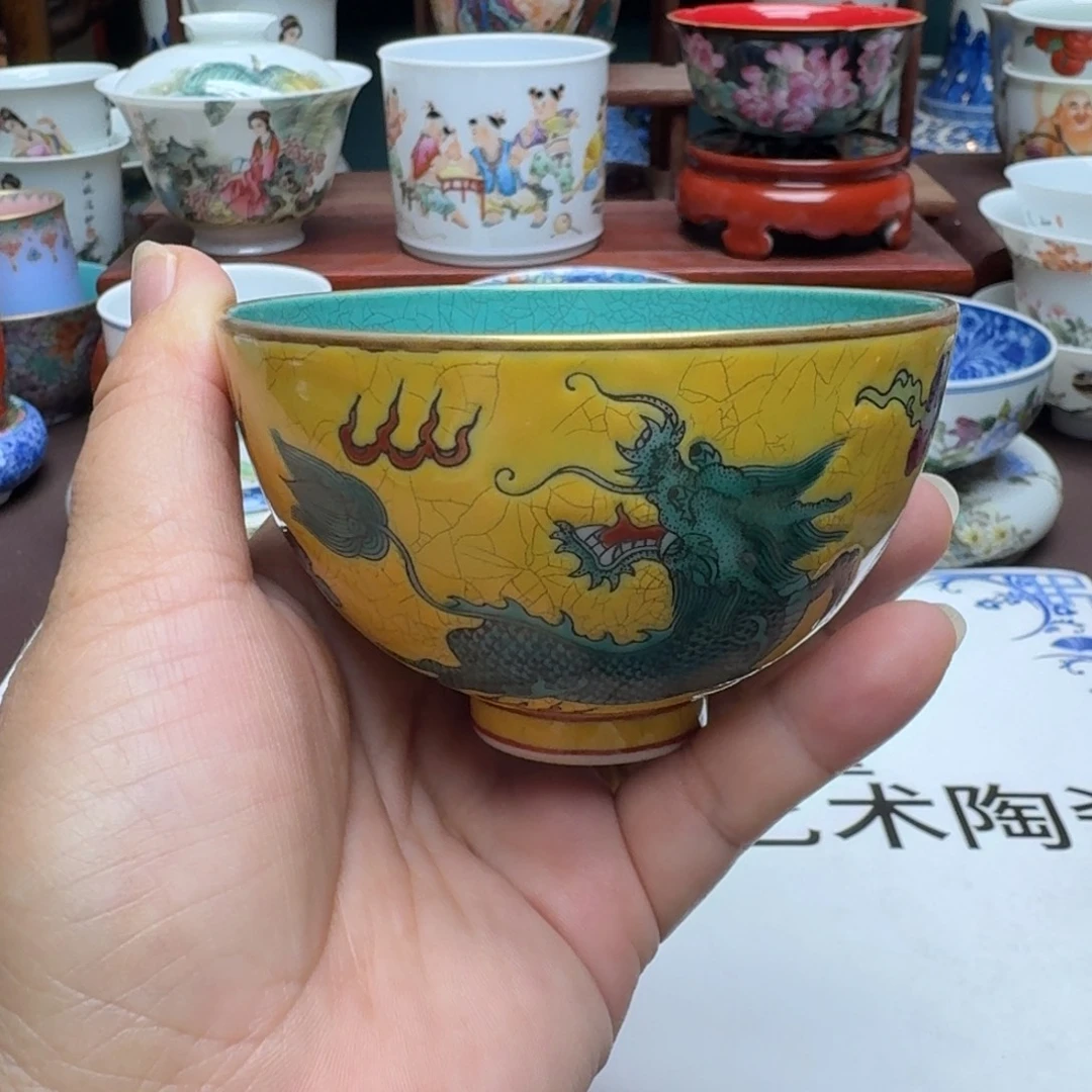 景德镇手工手绘展示