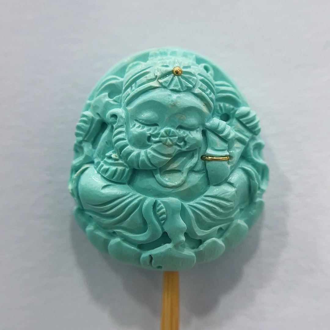 绿松石未镶嵌珠宝奇石