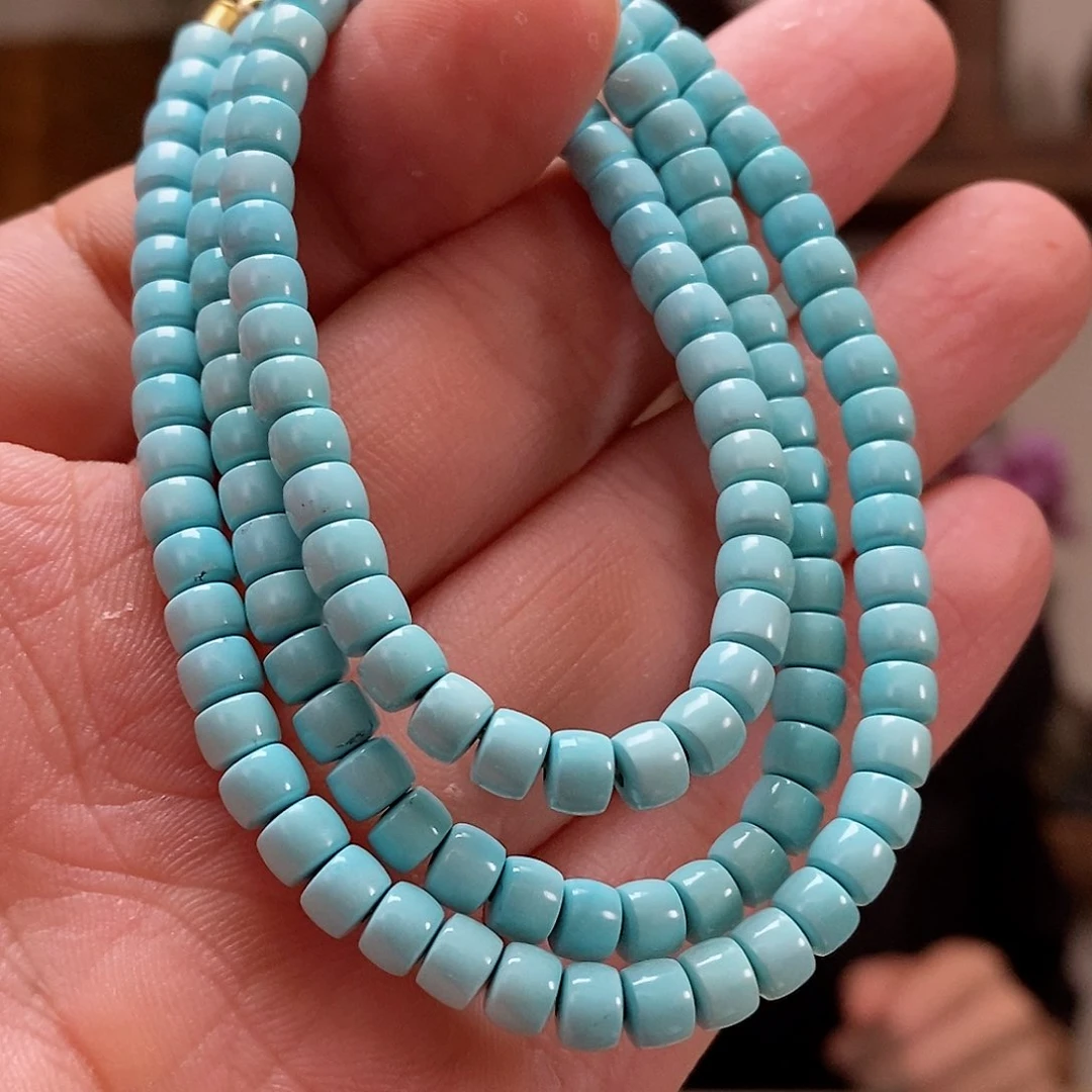 18K金镶嵌绿松石珠宝奇石