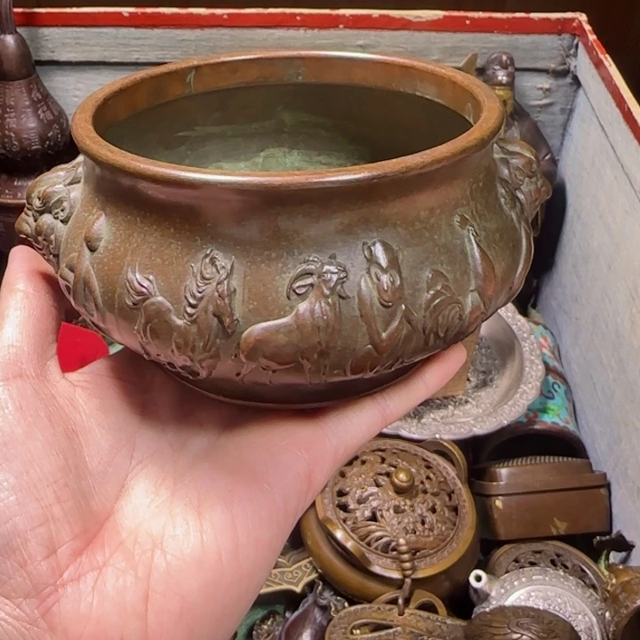 铜器把玩摆件链接