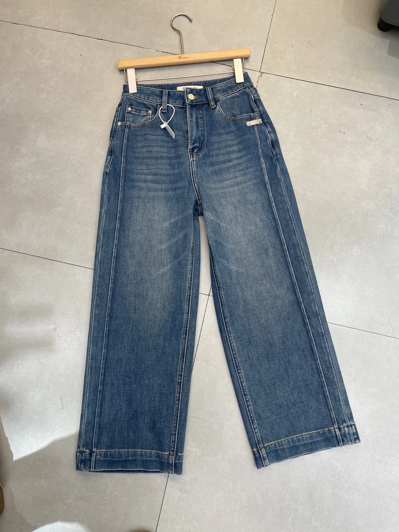 卡麦酱-CK 烟管牛仔裤 9063