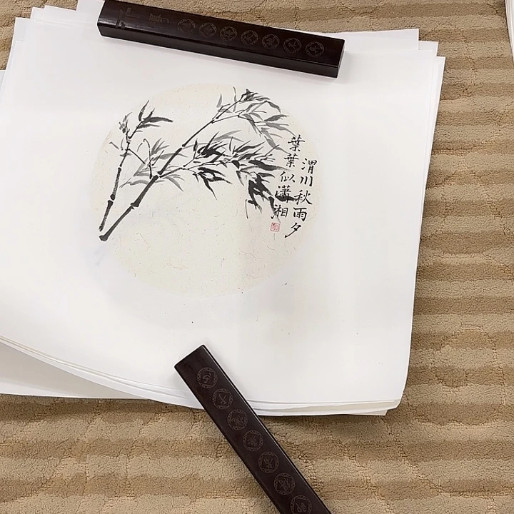 国画花鸟的翅膀和羽毛
