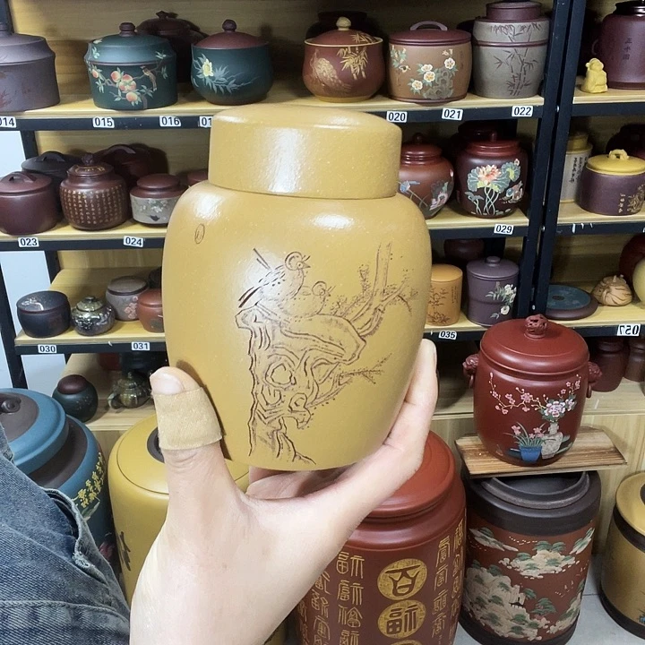 紫砂茶叶罐紫砂茶叶罐