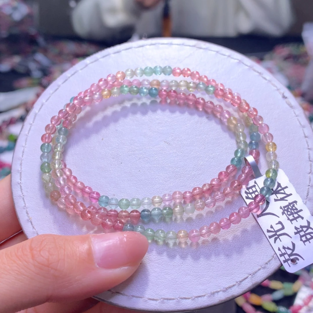 【闪购商品】未镶嵌手串碧玺3.6mm