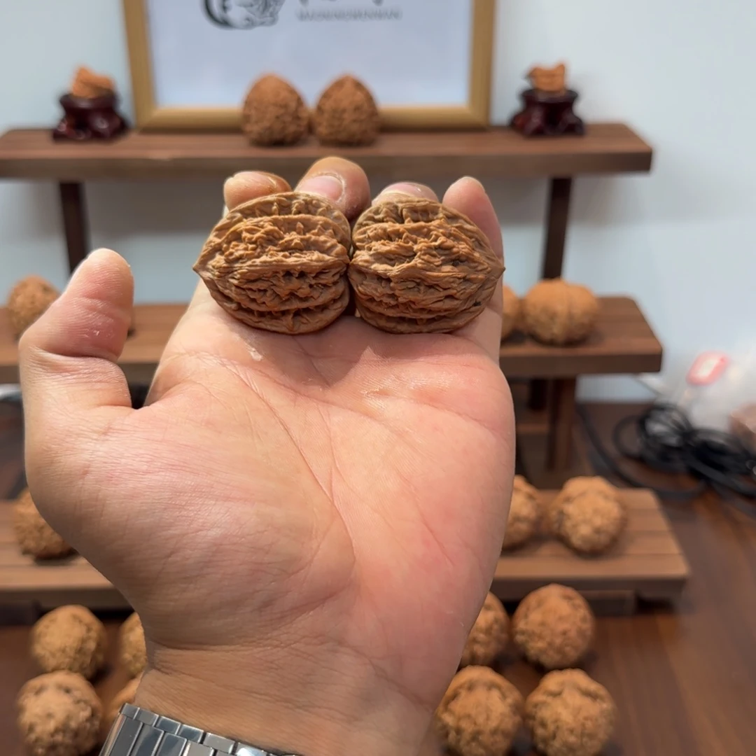 吊坠文玩核桃麦虎全品37尺