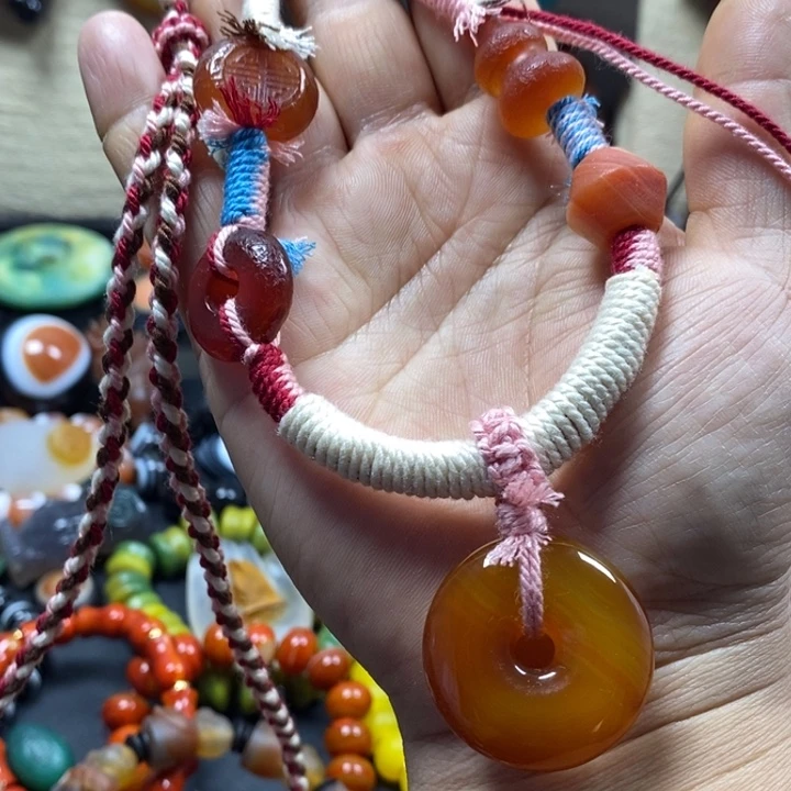 玛瑙/玉髓未镶嵌颈饰