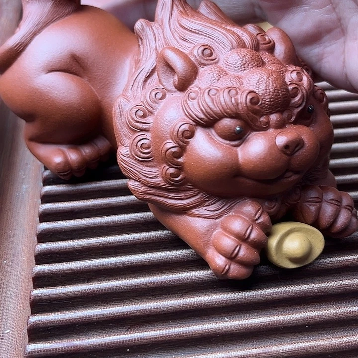 ****笑紫砂茶宠紫砂貔貅