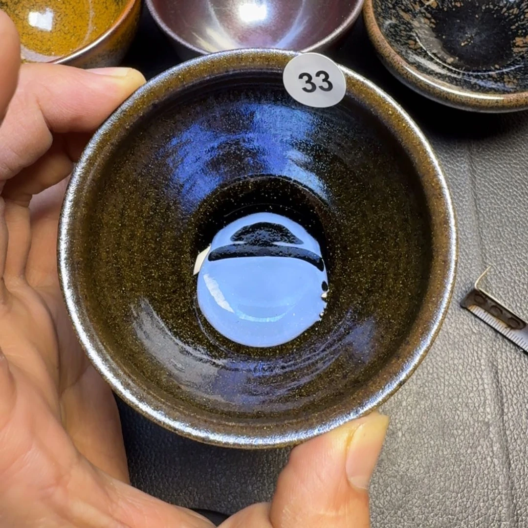摆件古时茶器建窑建盏33