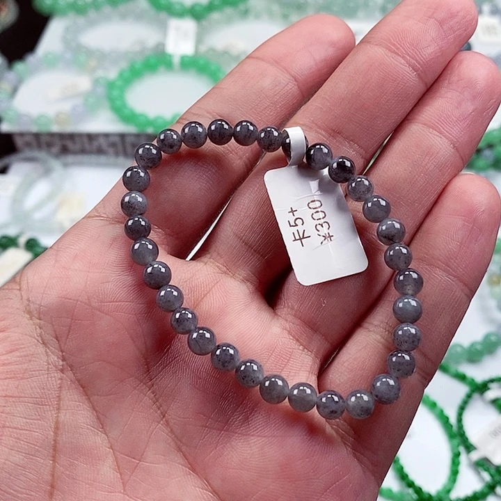 翡翠手链未镶嵌卡5.3