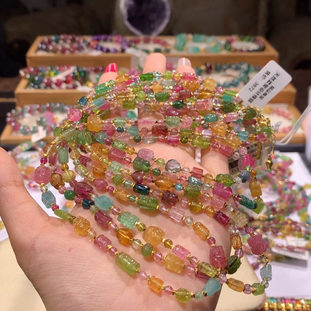 未镶嵌多样性发货其一碧玺