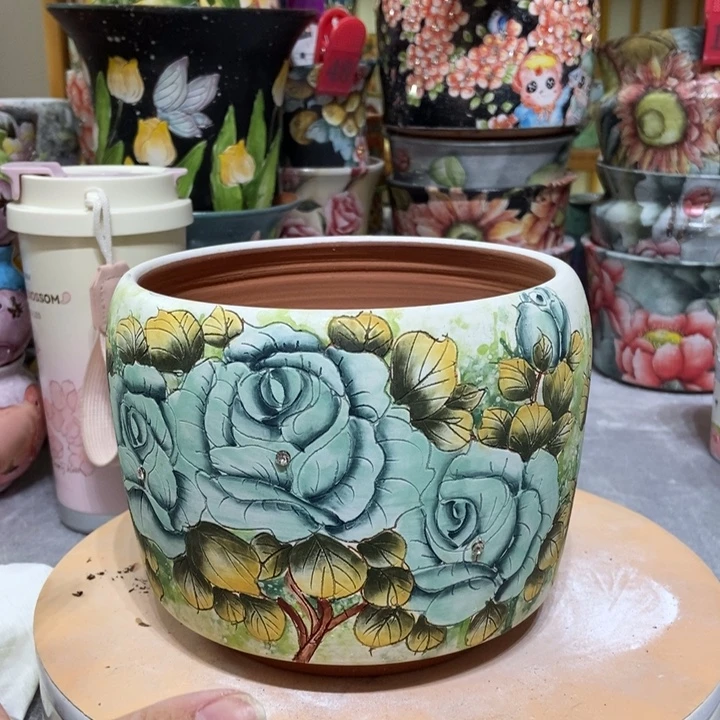 景德镇艺术手绘作品
