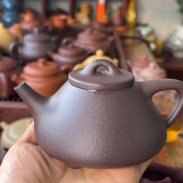 茶壶紫砂天青子冶240cc