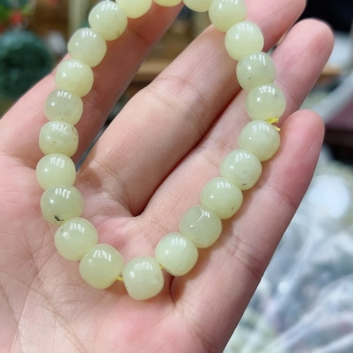 和田玉（黄玉）手链未镶嵌31