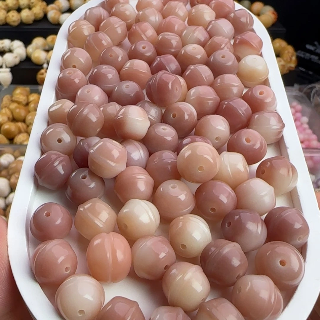 菩提根/象牙果吊坠卡12.5粉玉菩提蜜罐40卡牌➕15备珠