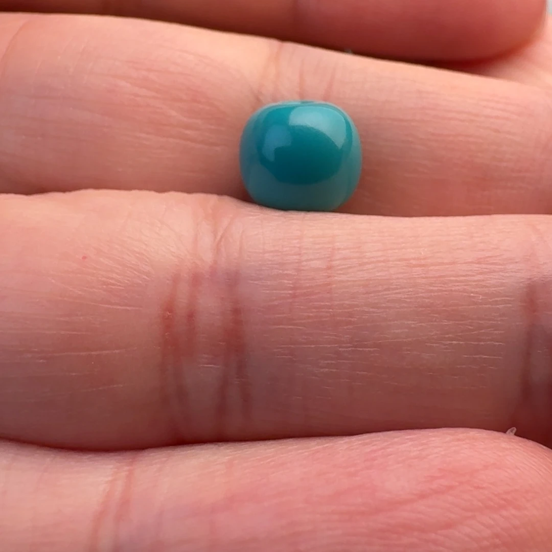 绿松石未镶嵌珠宝奇石8.6mm