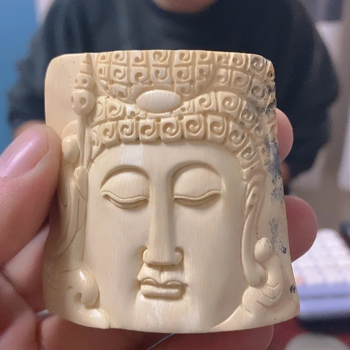 天然猛犸牙雕刻残次品