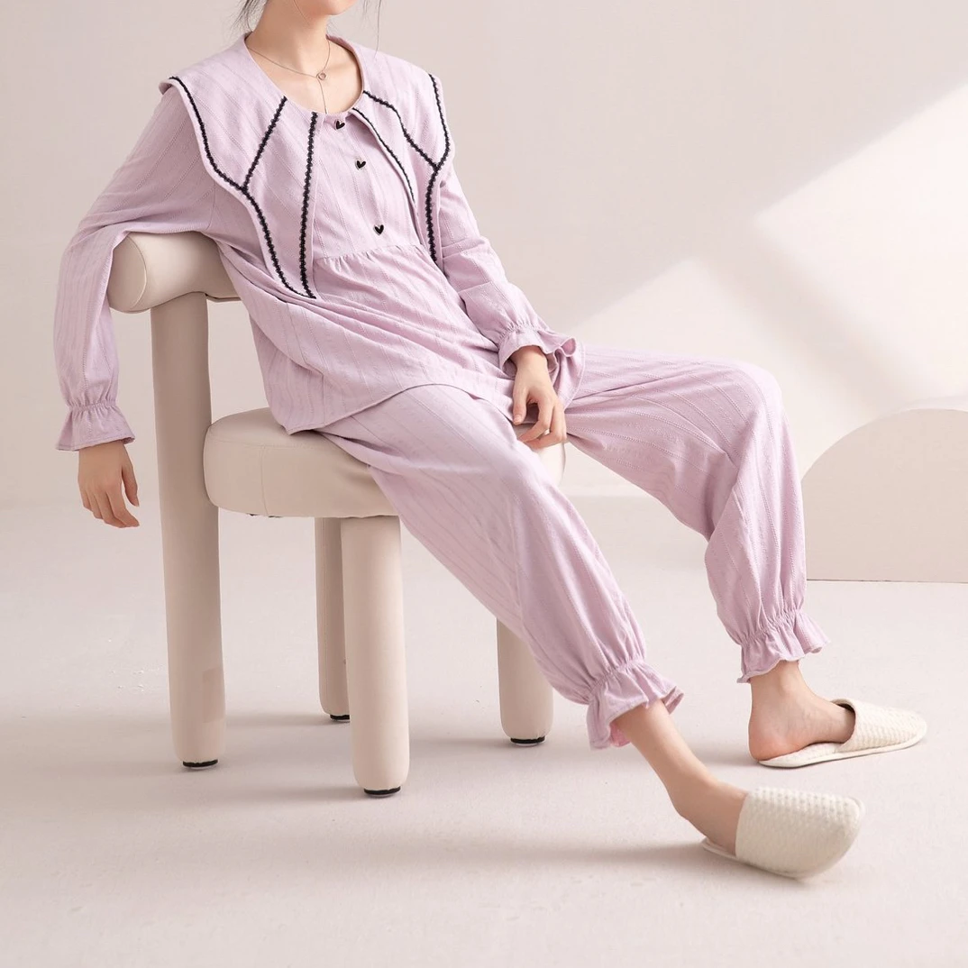 【BAI】新款长袖宽松甜美家居服睡衣套装32004