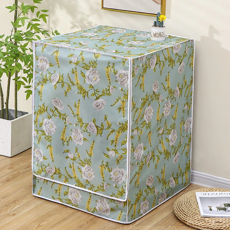 海尔小天鹅滚筒洗衣机罩套防晒防水加厚10公斤通用前开盖防尘盖布