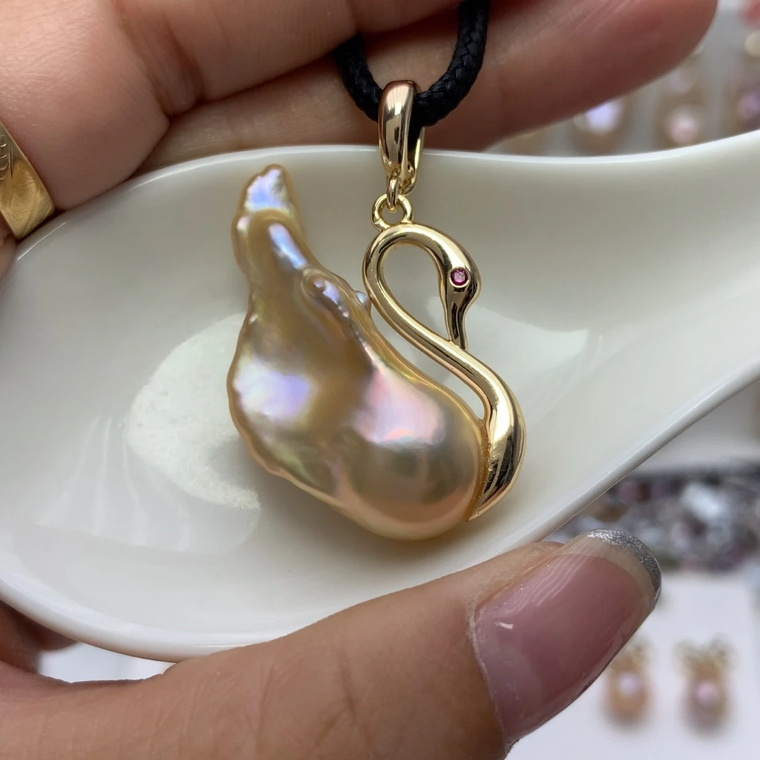 合金淡水珍珠其他哆**梦