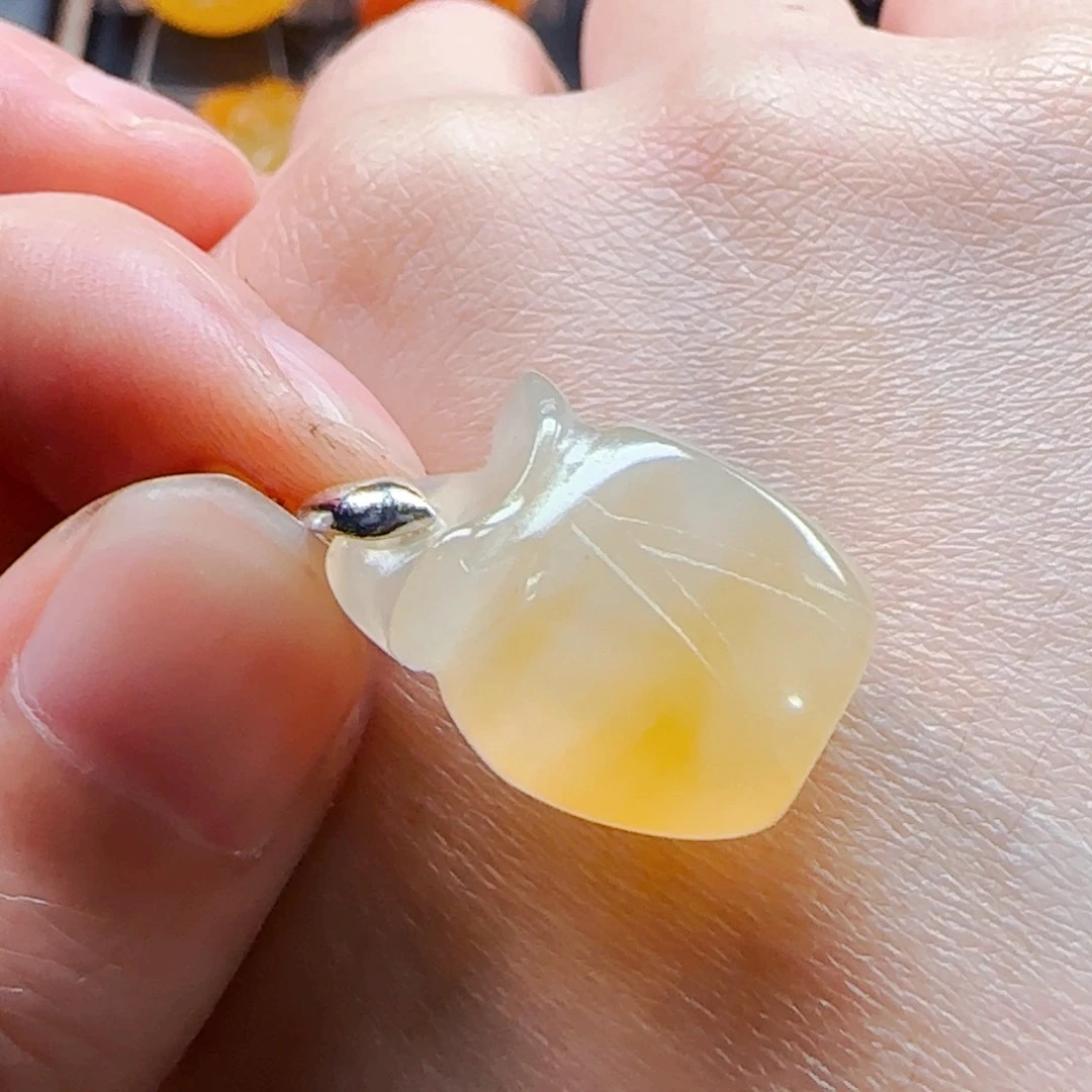 石英质玉（黄龙玉）未镶嵌1