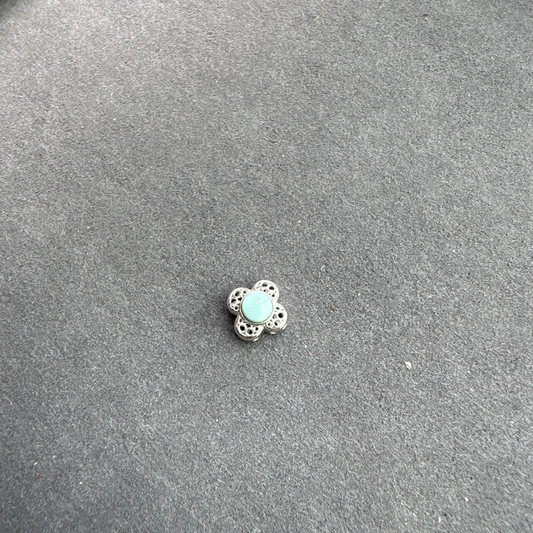 绿松石四叶草多用款S925银