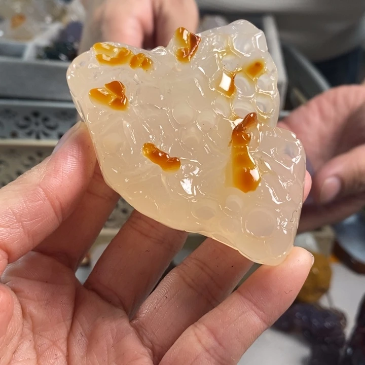 玛瑙/玉髓吊坠(不含链)未镶嵌