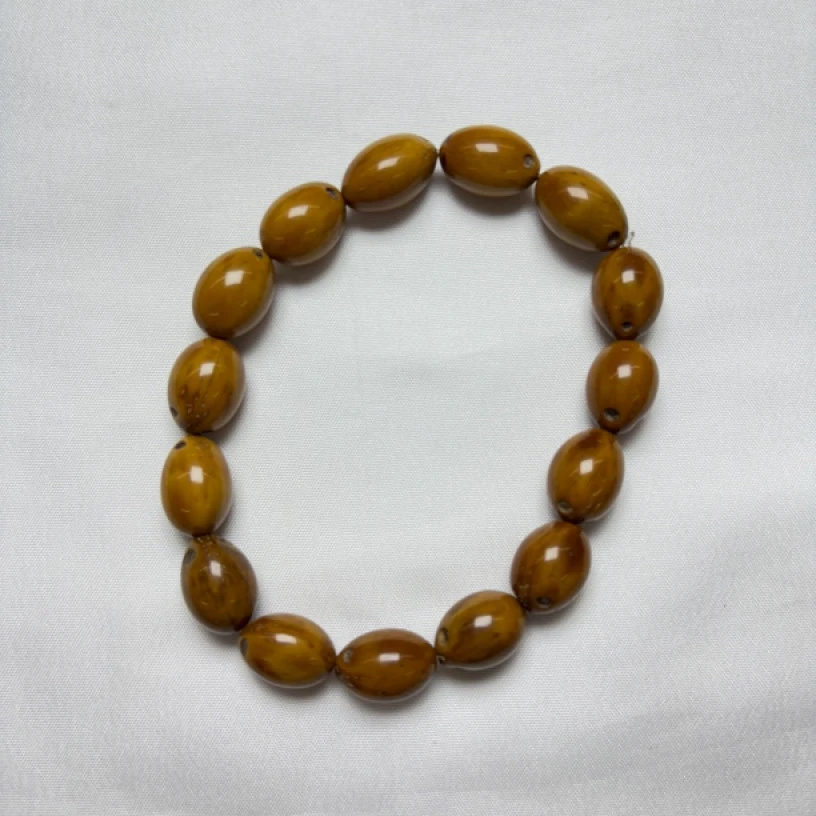 A652 天然紫金鼠枣珠手串