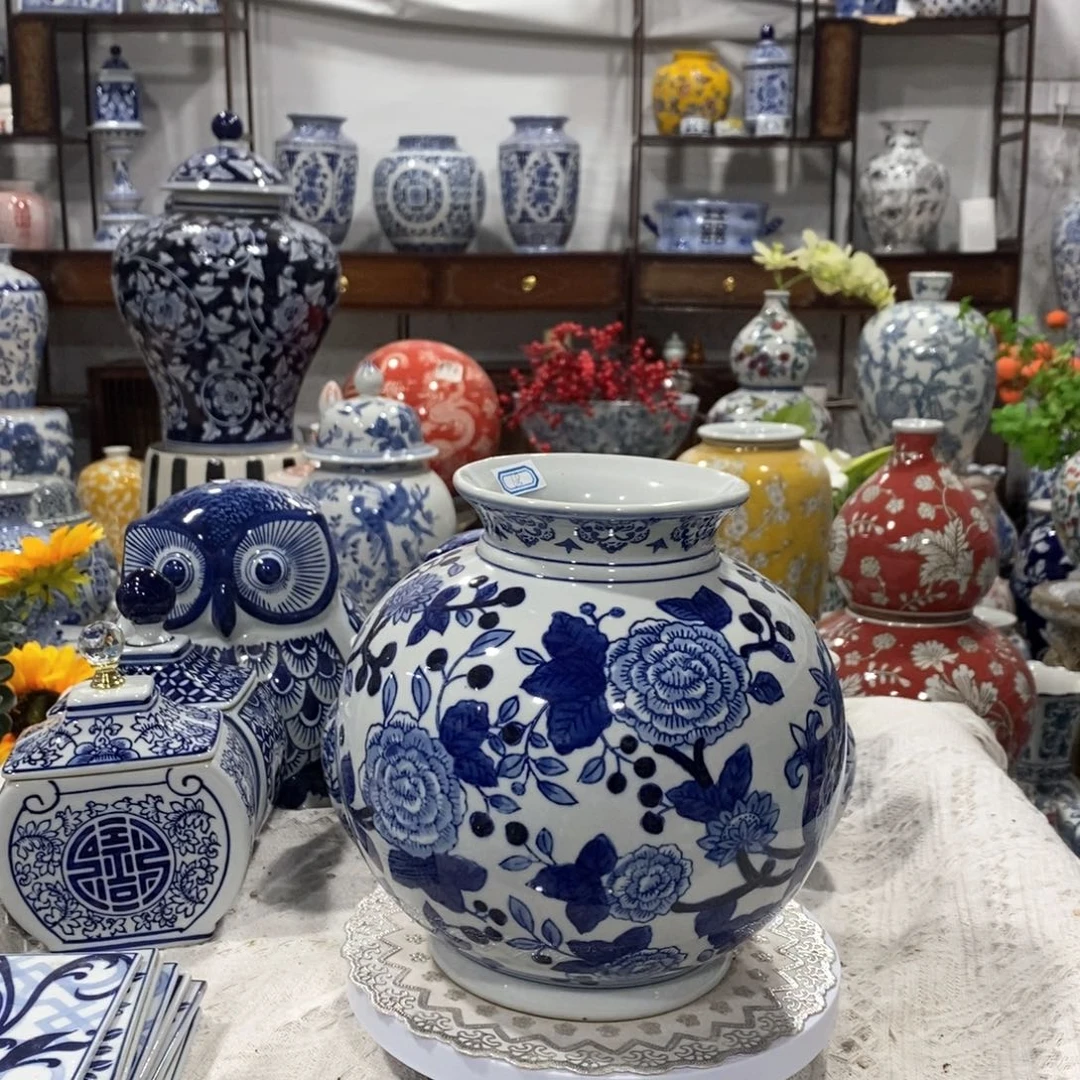 【闪购商品】摆件大肚花瓶……