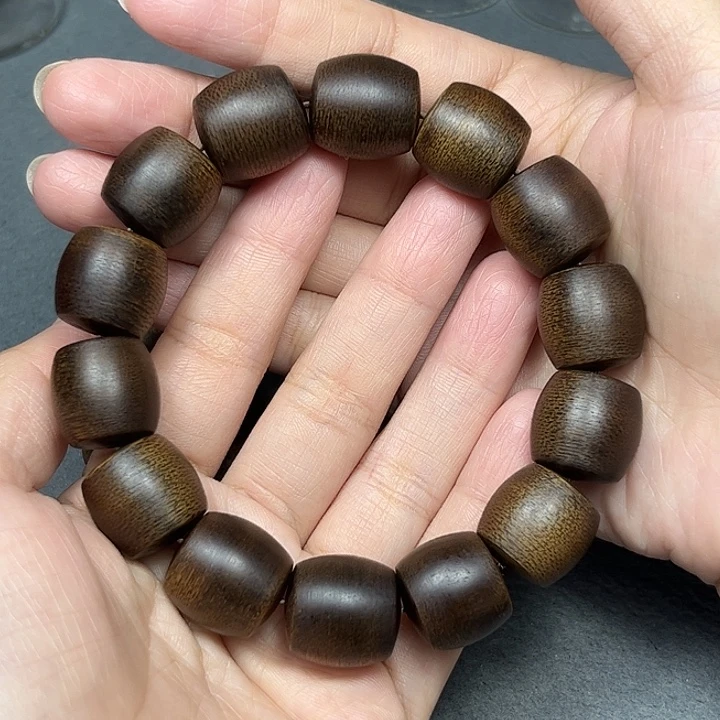 信***念沉香沉香碎屑白棋玉化1.6