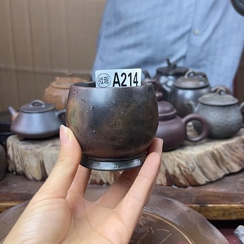戬谷龙窑柴烧茶茶壶214
