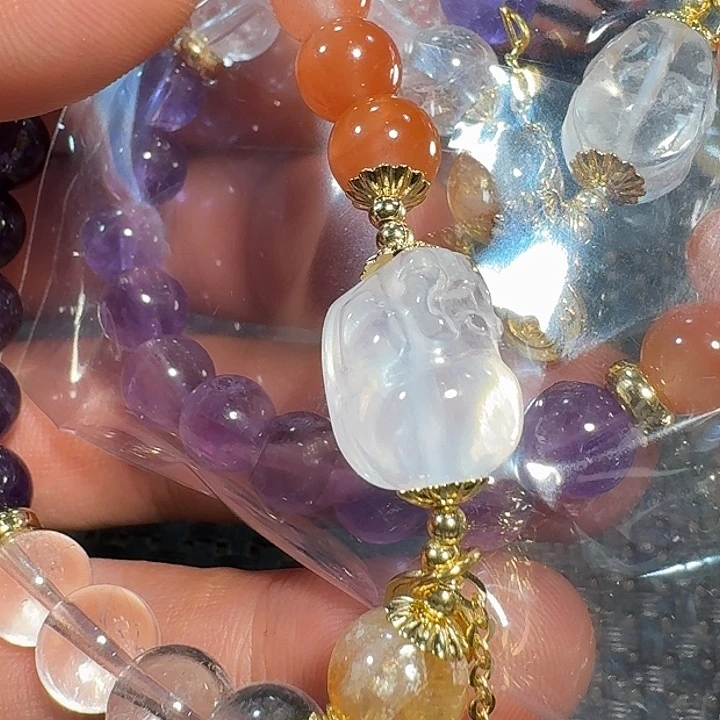 未镶嵌颈饰水晶好