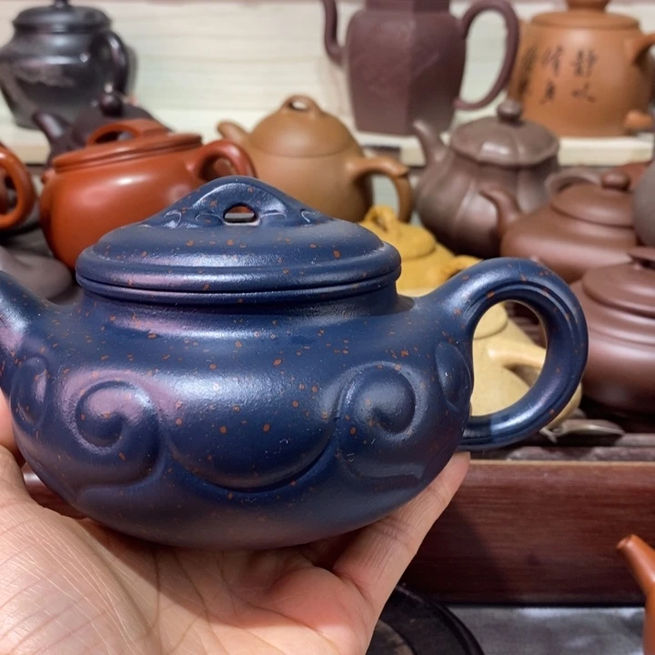 A***灵茶壶紫砂微瑕处理一把