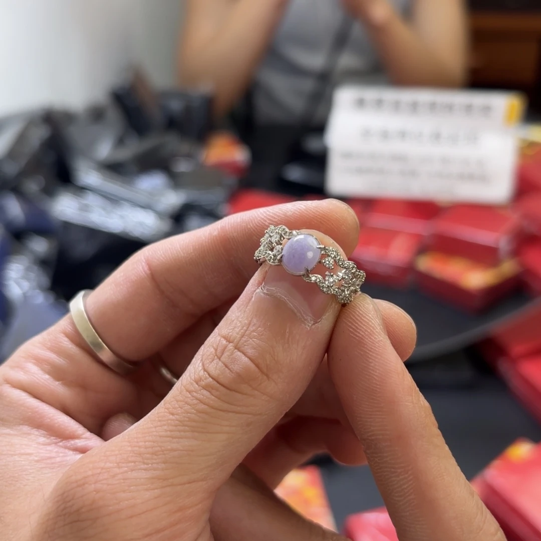 翡翠银S925镀金镶嵌颈饰