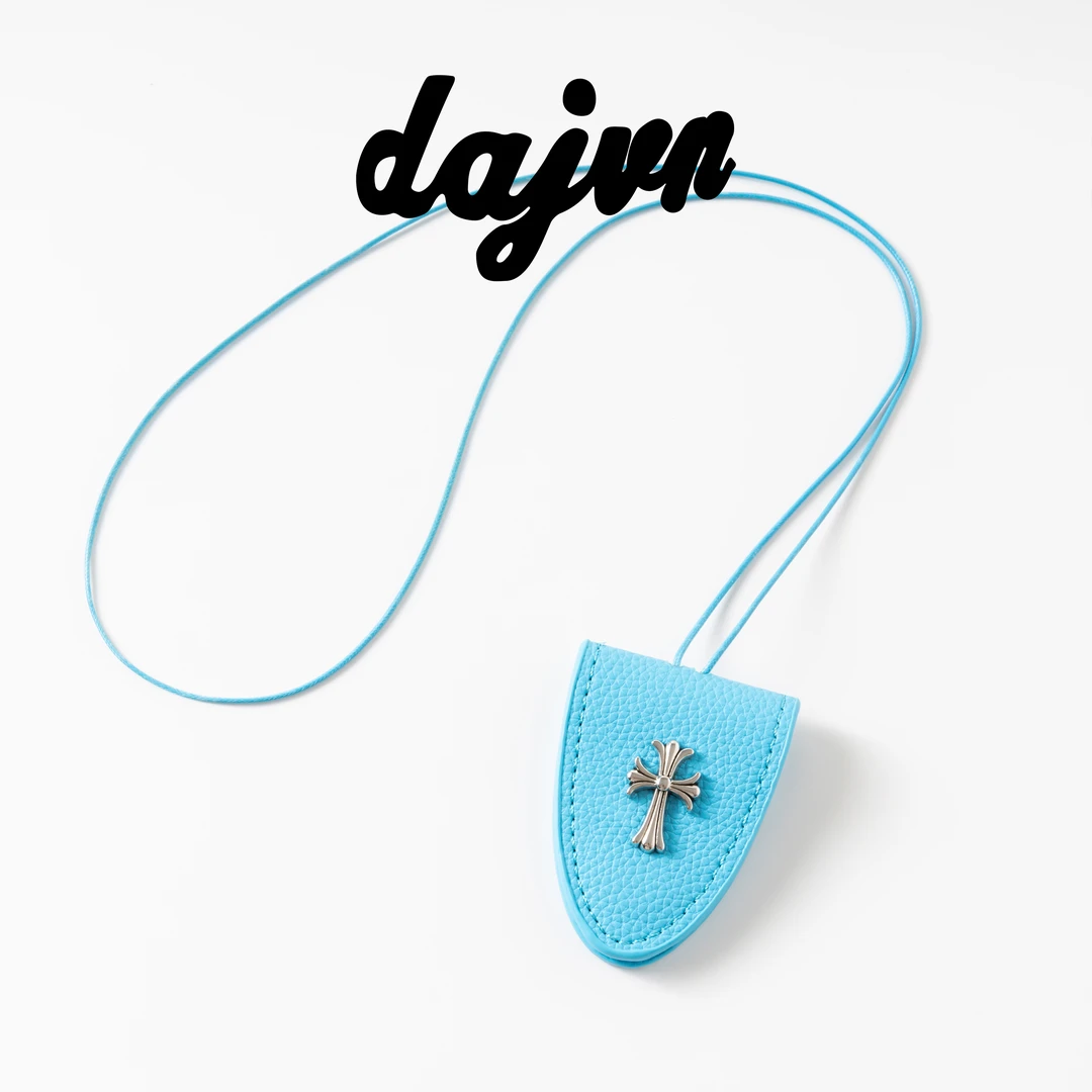 DAJUN大俊 多功能皮革墨镜夹挂绳项链彩色毛衣链