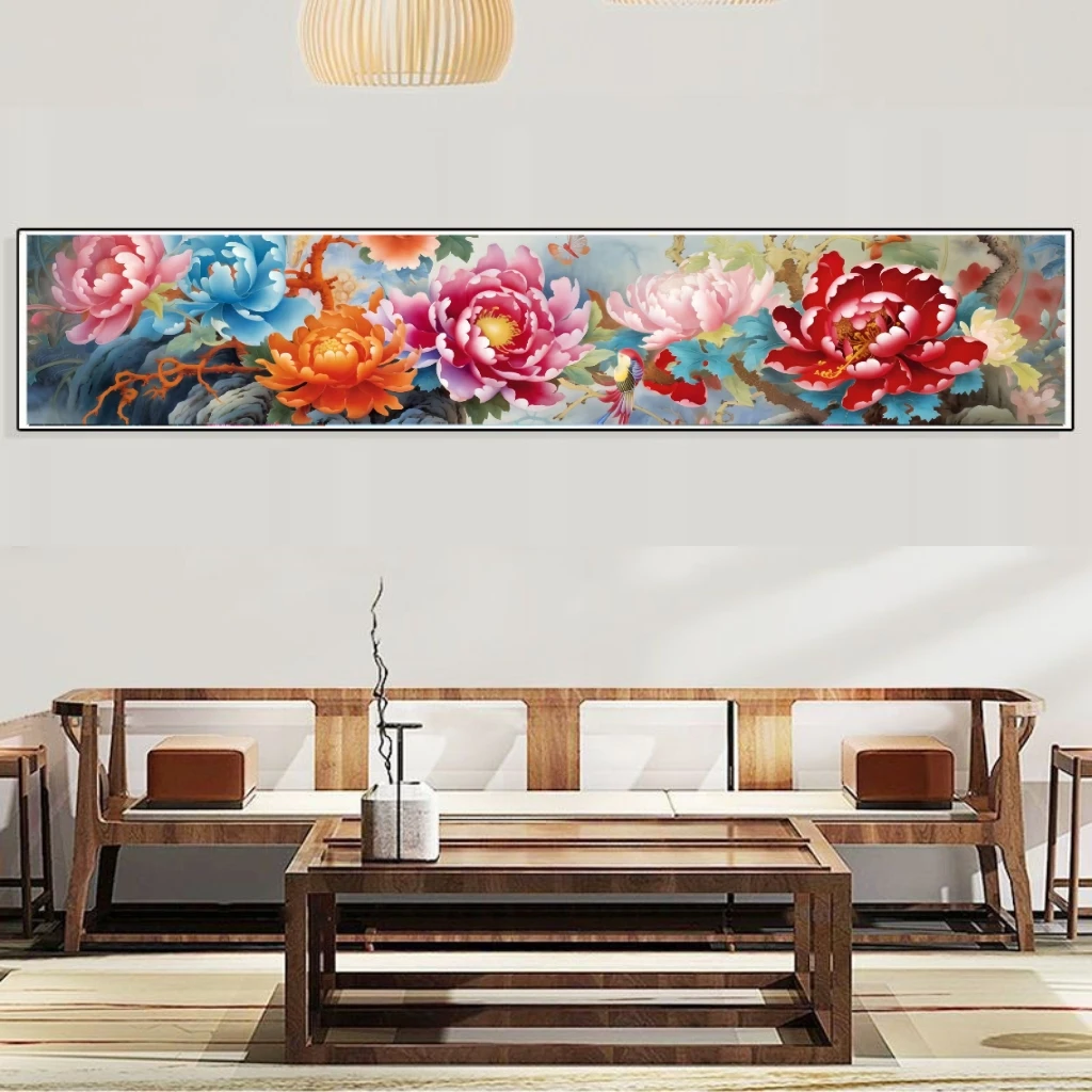 手工十字绣成品锦绣华夏大格 5.5米 t1644