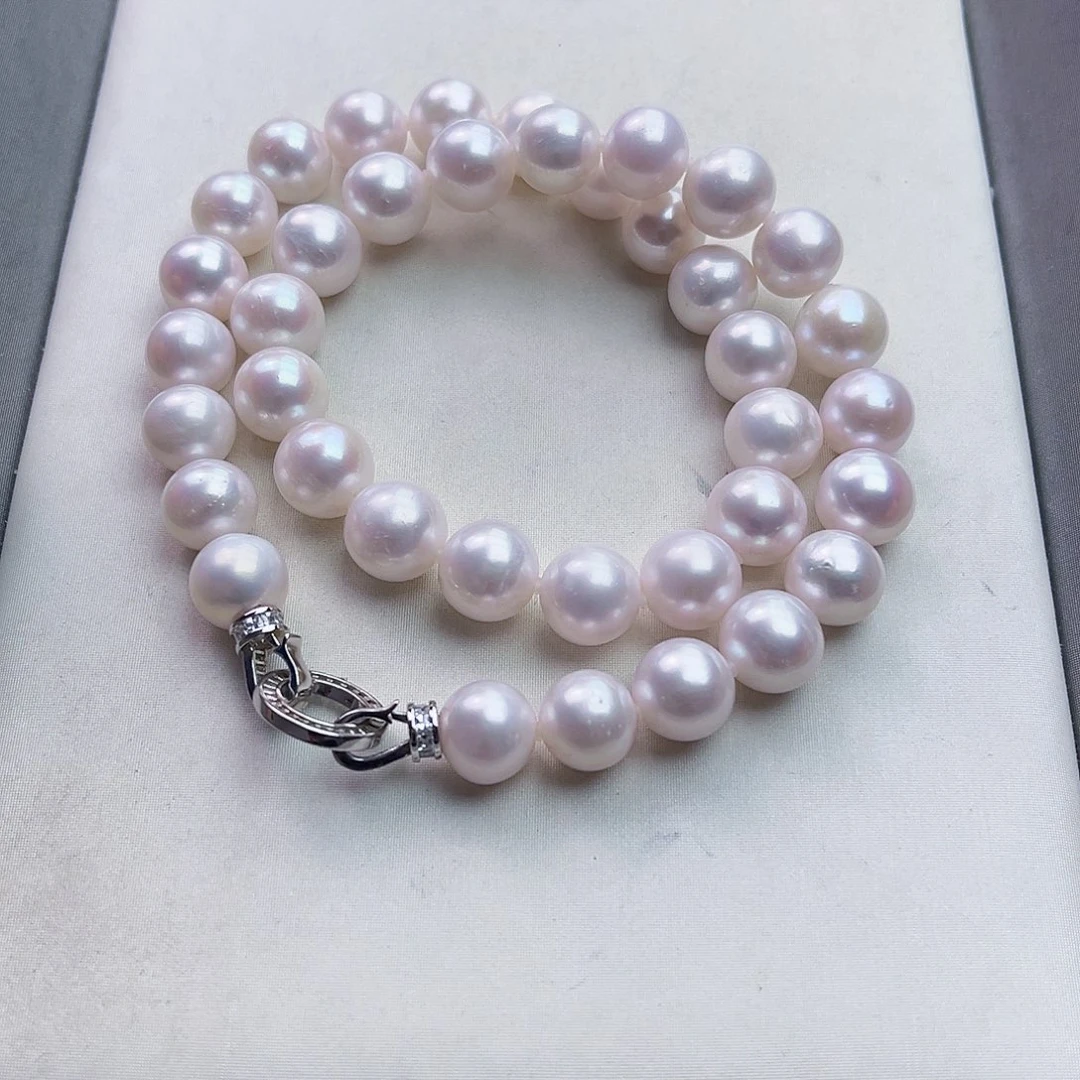 淡水珍珠未镶嵌颈饰简*