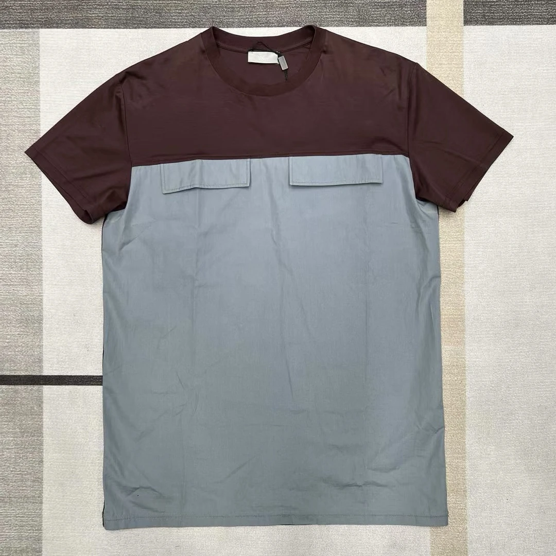 全新未使用 DIOR/迪奥 双领设计口袋短袖简约风舒适透气M码