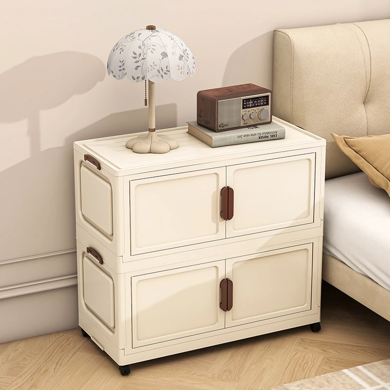 85面宽【一层/两层】收纳柜家用卧室衣物零食玩具收纳箱储物柜儿童