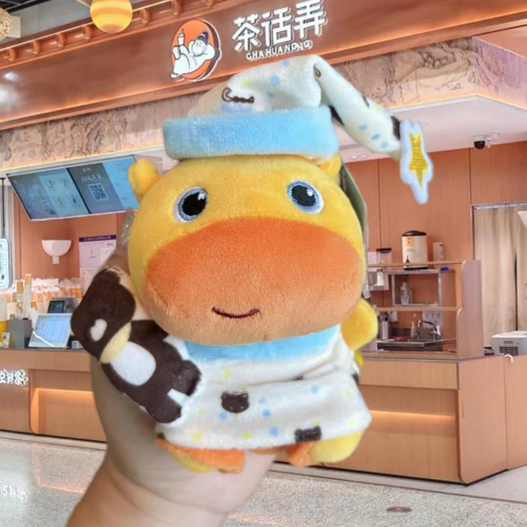 水豚噜噜毛绒玩偶小挂件可爱公仔钥匙扣包包挂饰周边女生礼物