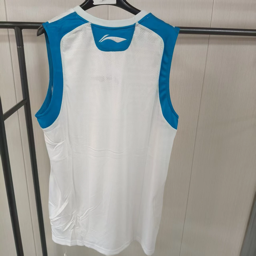 《B品以直播间展示为准》李宁男子CBA联赛篮球比赛短袖上衣AAYG589