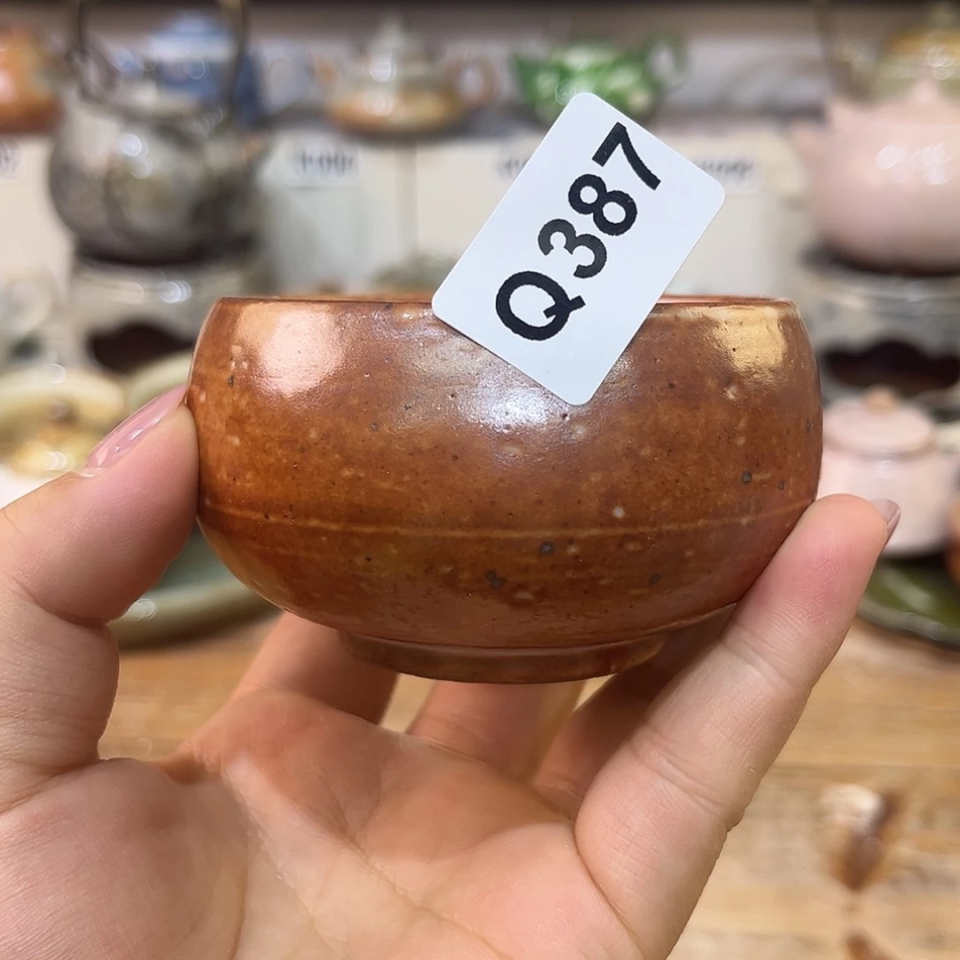 朱泥茶杯陶瓷艺术