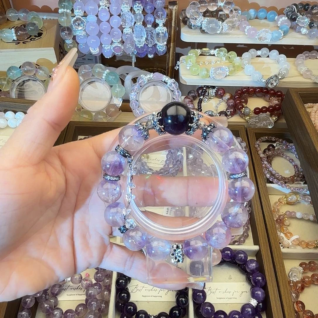 烟晶手链合金8888777777777