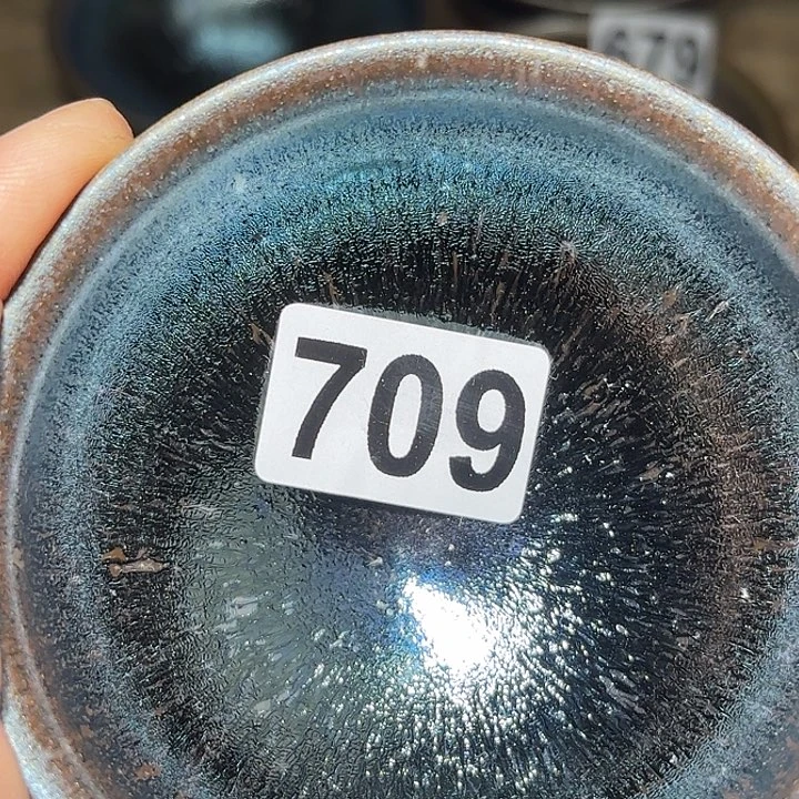 茶盏沐雨茶器柴烧主人杯