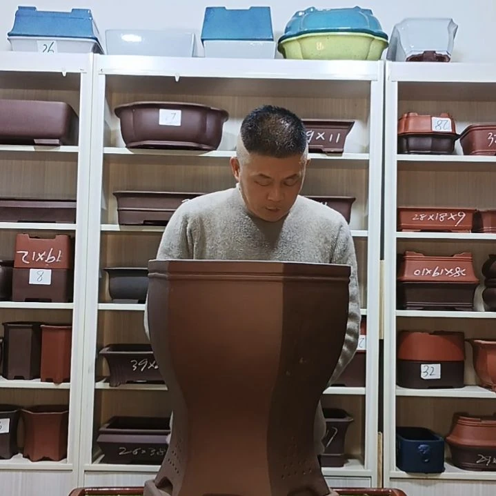 紫砂花盆宜兴紫砂花盆花盆